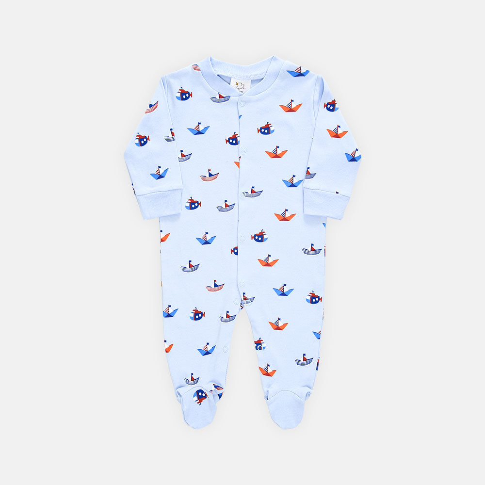 ROMPER BOYS PK-3 I LOVE DAD & SAIL