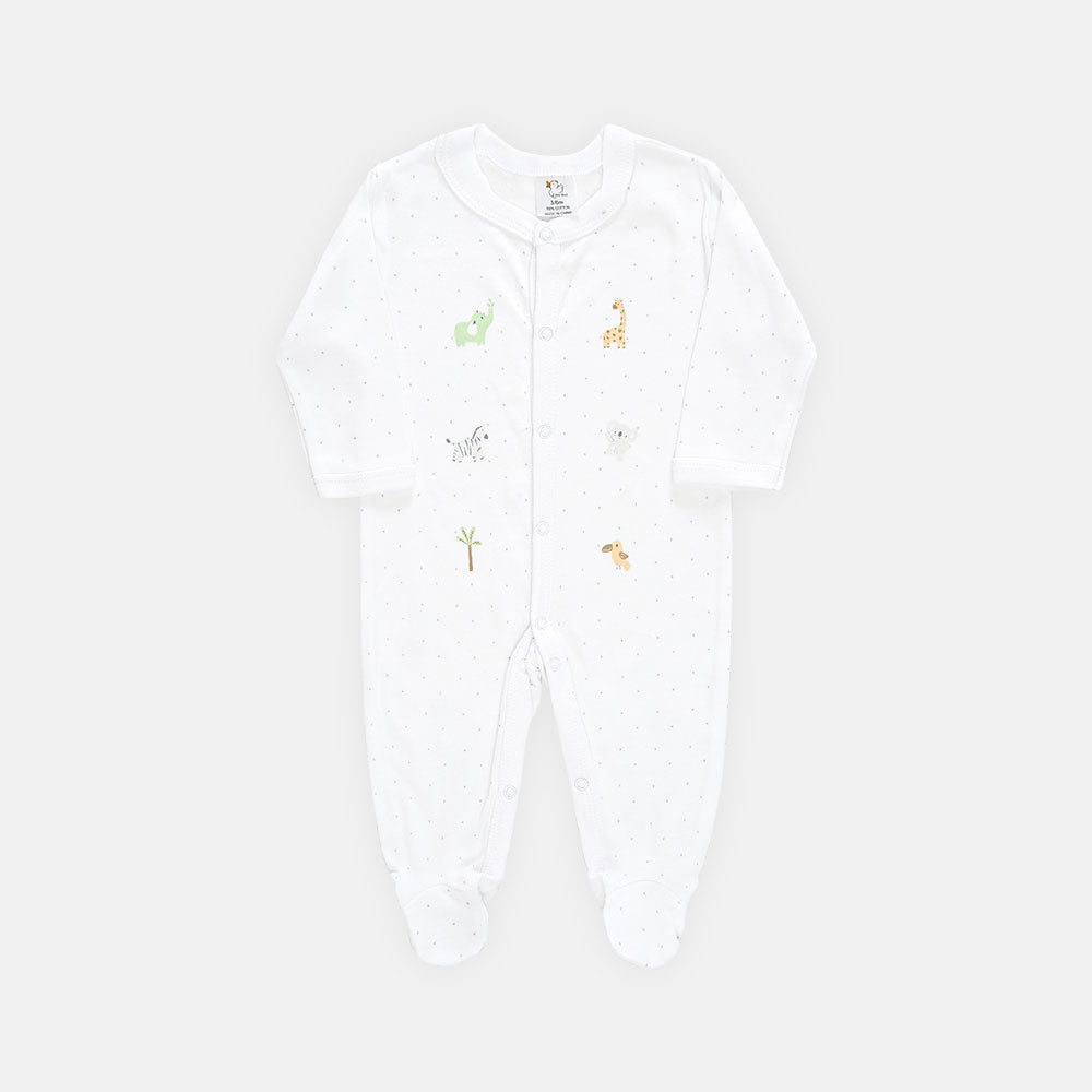 ROMPER BOYS PK-3 ZOO & LEAFY