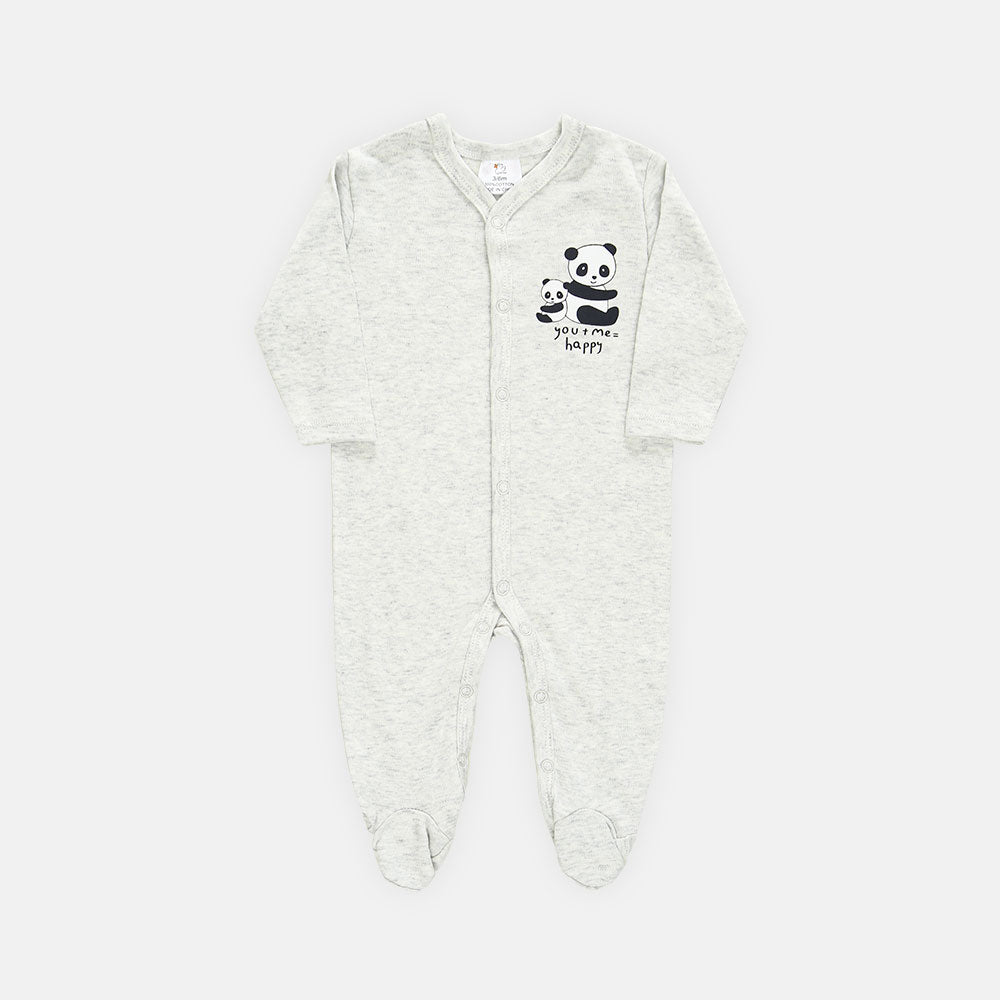 ROMPER BOYS PK-3 PANDA & POLKA