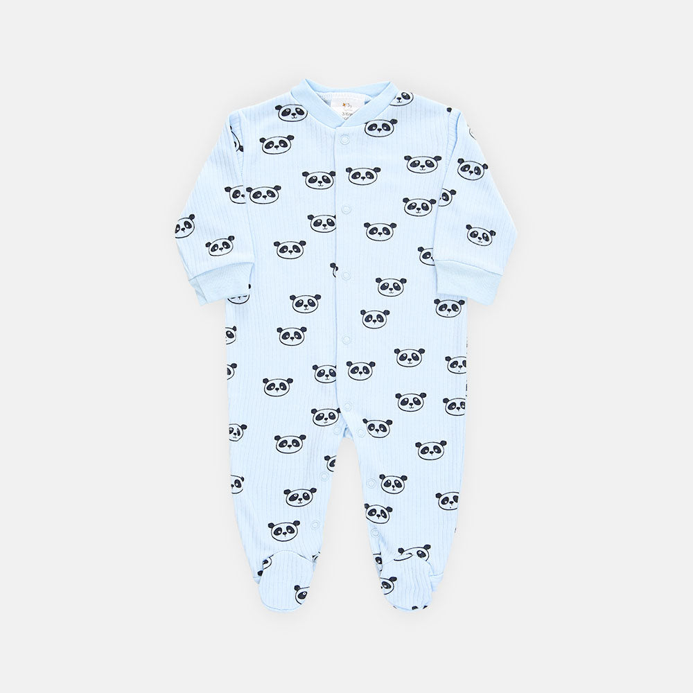ROMPER BOYS PK-3 PANDA & POLKA