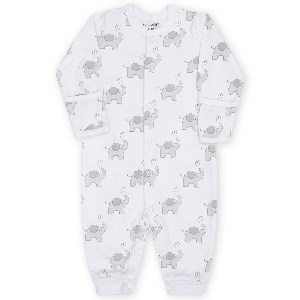 ROMPER BOY PK-3 GREY ELEPHANT