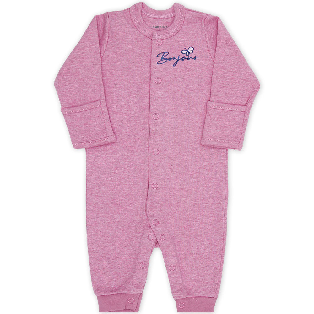 ROMPER GIRL PK-3 MULTICOLOR BUTTERFLIES & FLORAL