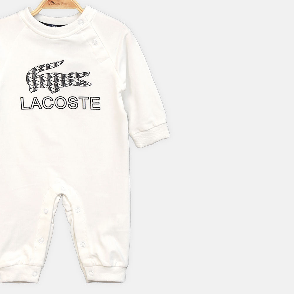 BOY ROMPER WHITE