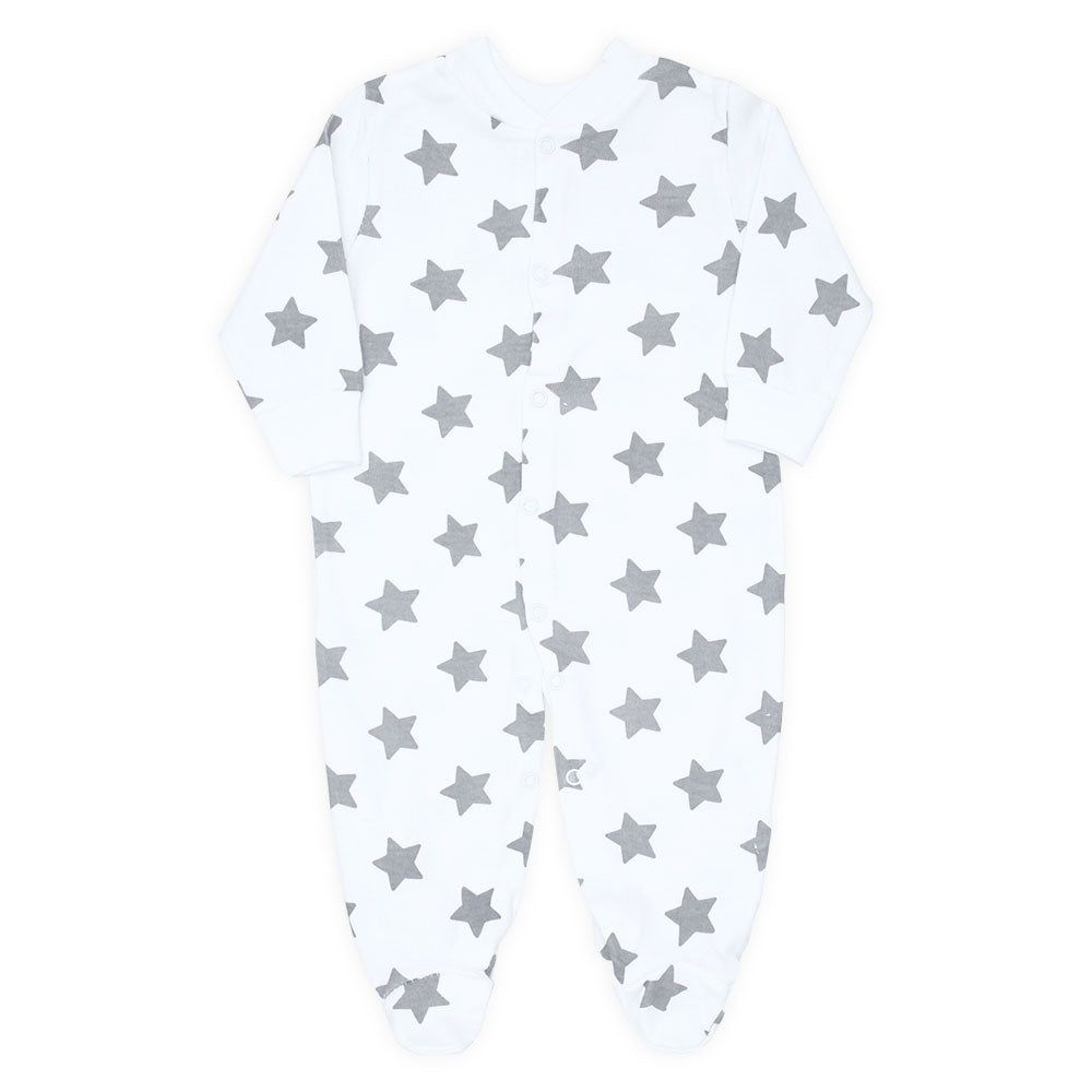 ROMPER BOYS PK-3 SEA GREEN STAR