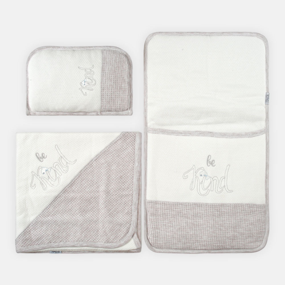 SLEEPING SET LIGHT BROWN DREAMS