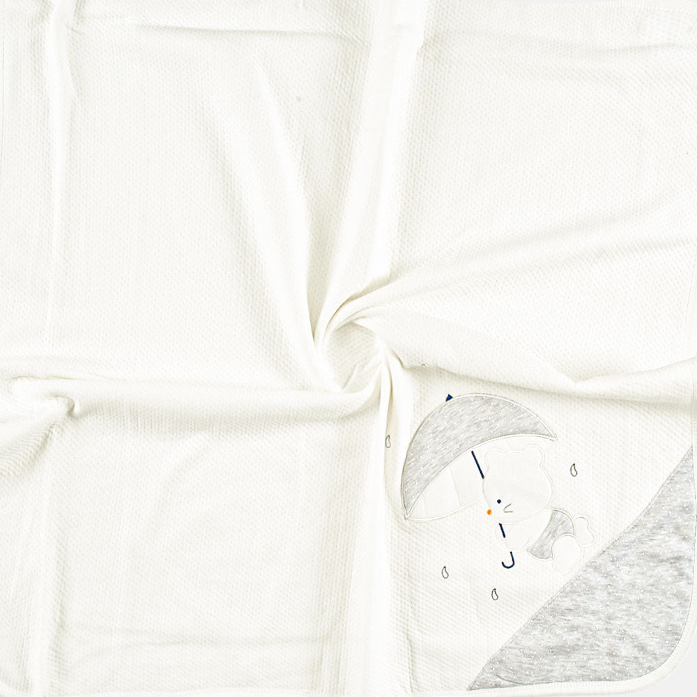 SLEEPING SET WHITE AND GREY BEAR