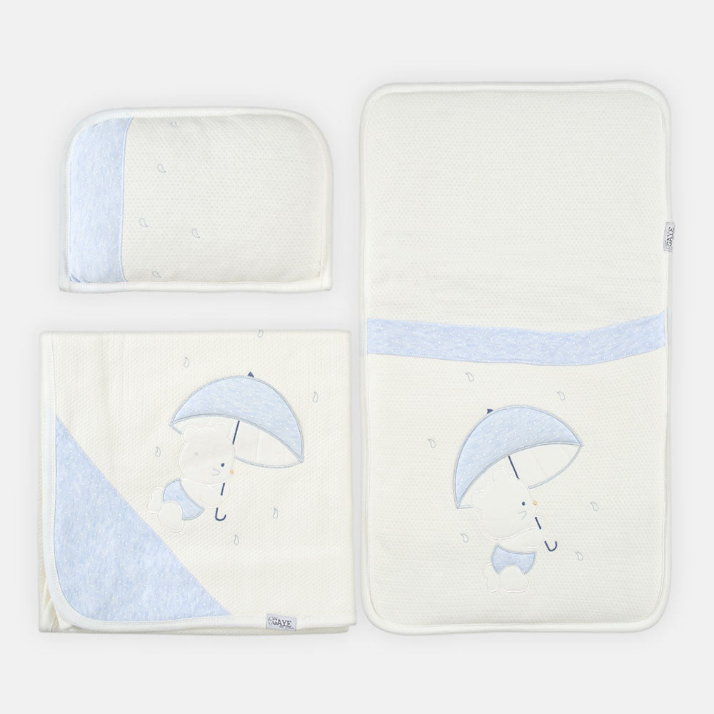 SLEEPING SET BLUE BEAR