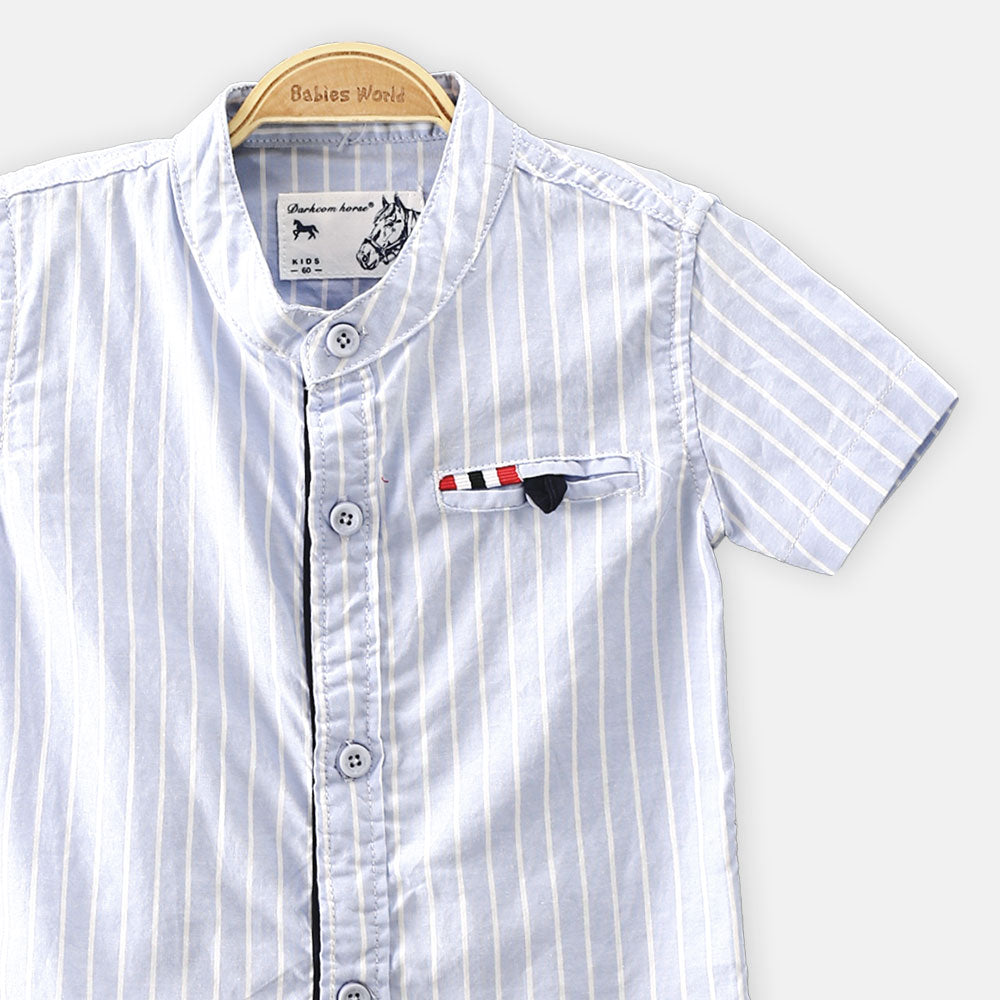 BOY SHIRT BLUE CASUAL