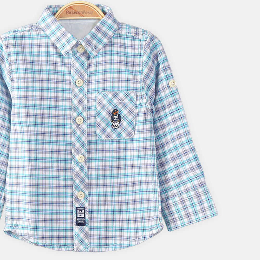 BOY SHIRT CHECKERED