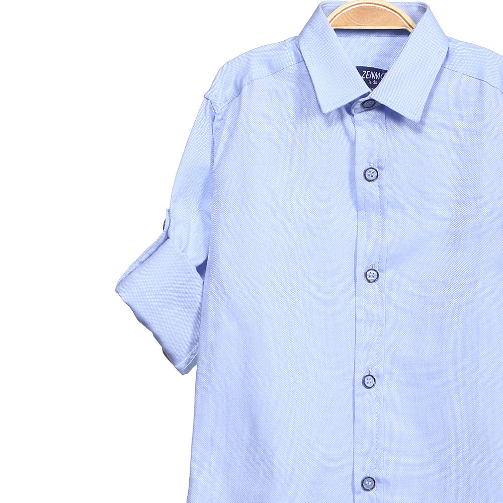 BOY SHIRT POWDER BLUE