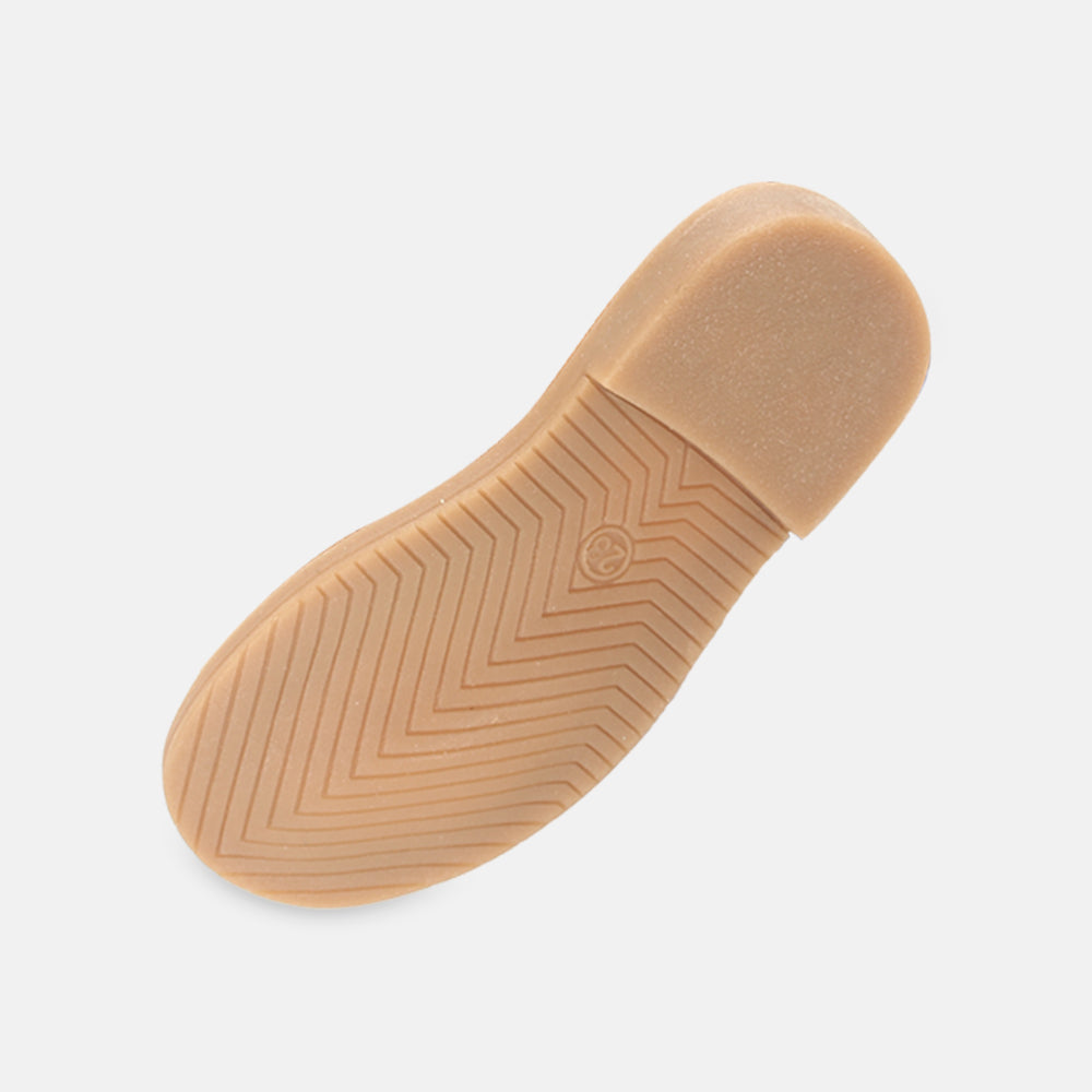 BOY SHOES BROWN DOTTED
