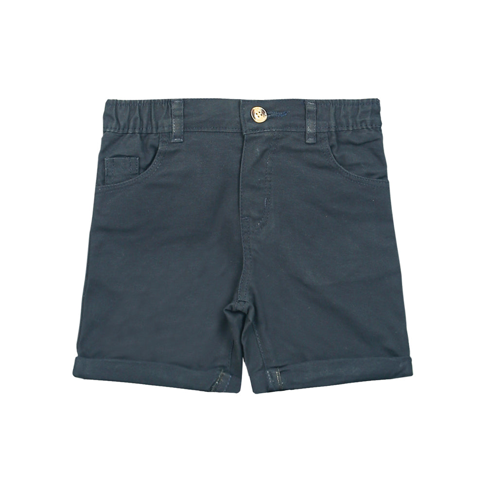 BOY SHORT BLUE STRETCHABLE