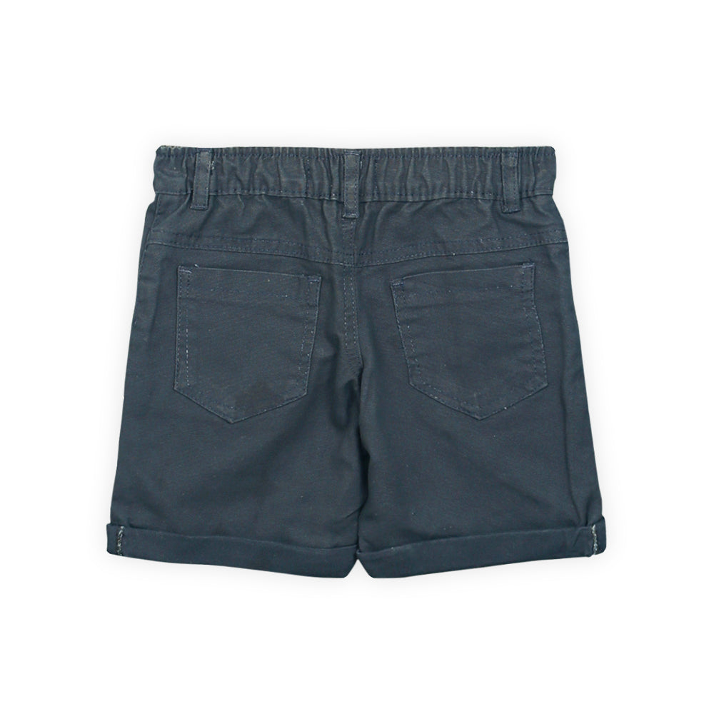 BOY SHORT BLUE STRETCHABLE