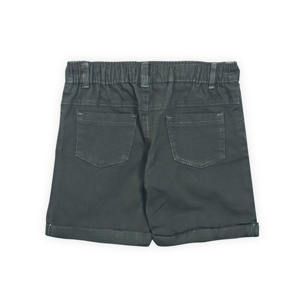 BOY SHORT GREY STRETCHABLE
