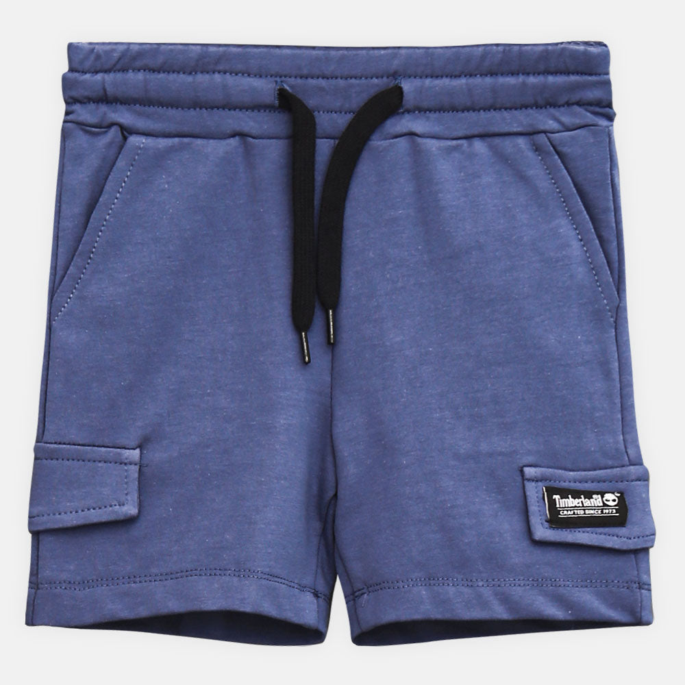 BOY SHORTS CARGO KNIT BLUE