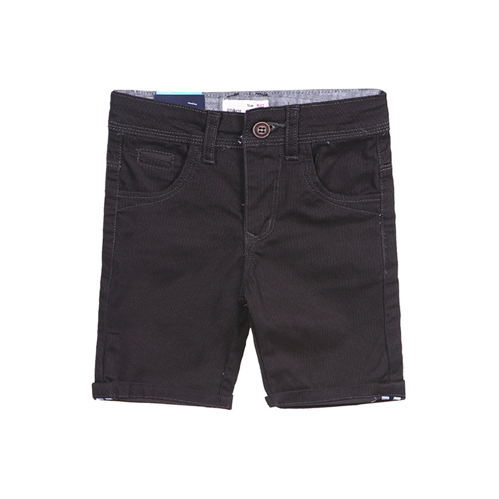 BOY SHORT BLACK PATTERNED