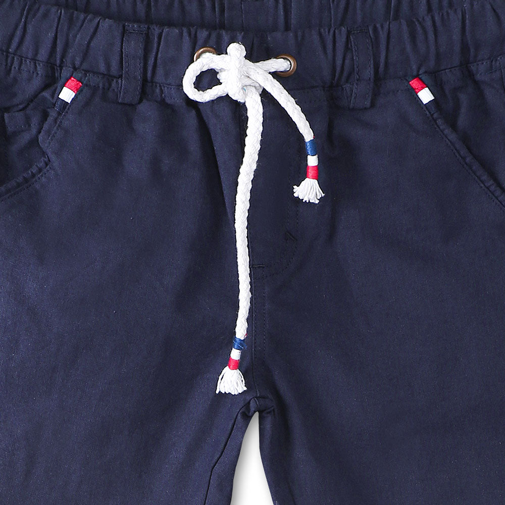 BOY SHORT NAVY ELASTIC