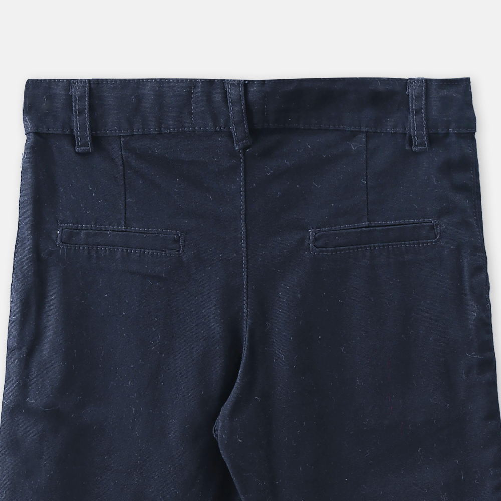 BOY SHORT BLUE COTTON