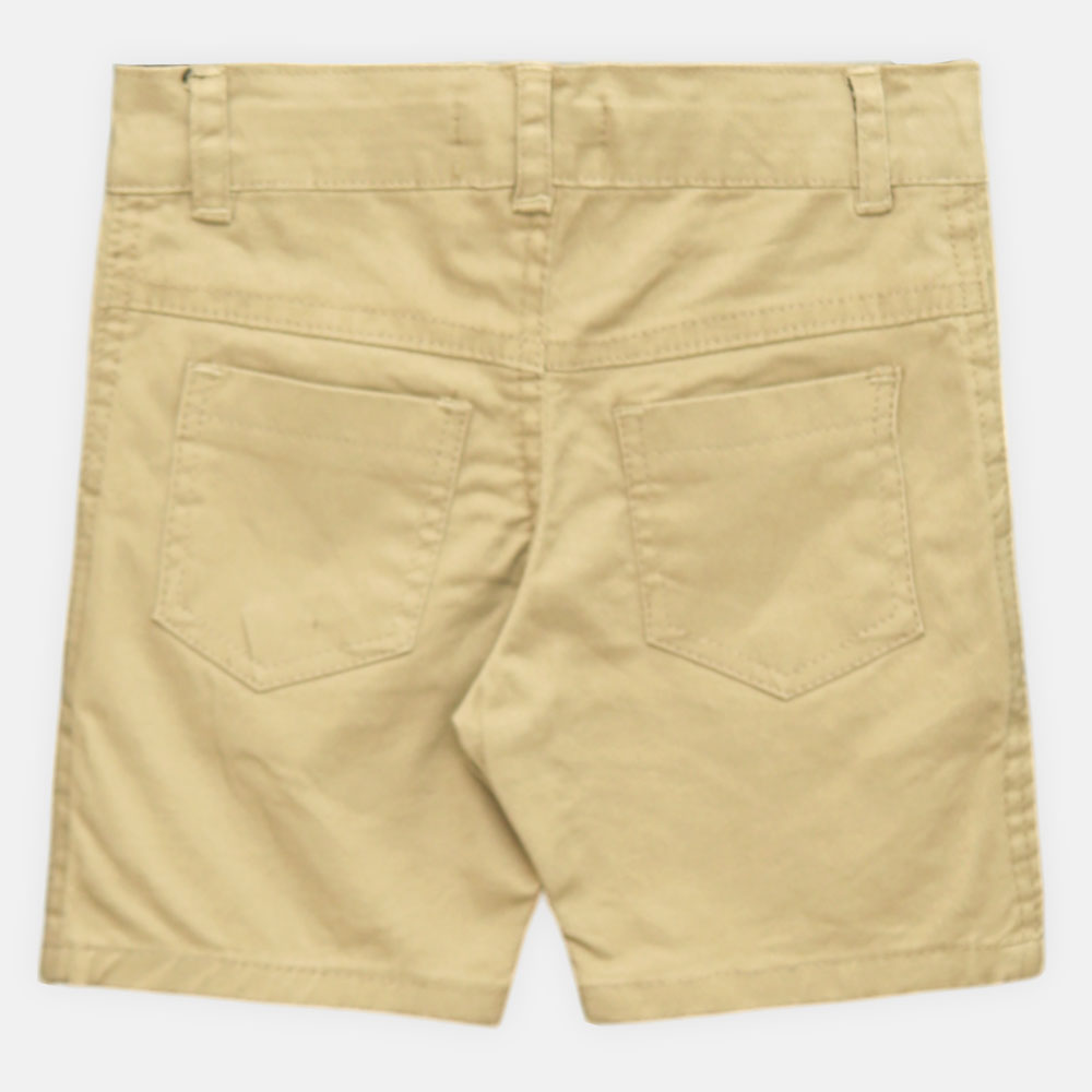 BOY SHORT KHAKI DENIM
