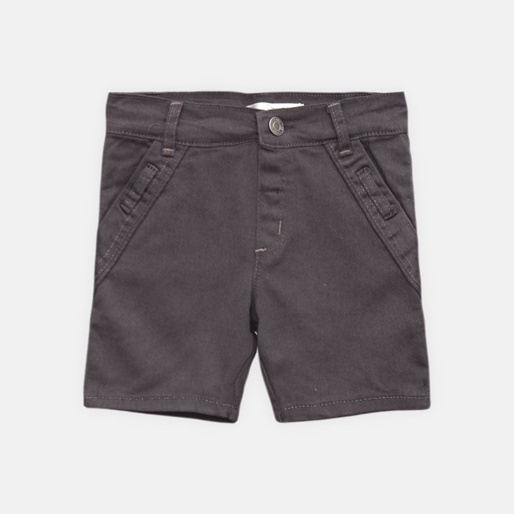 BOY SHORT GREY DENIM