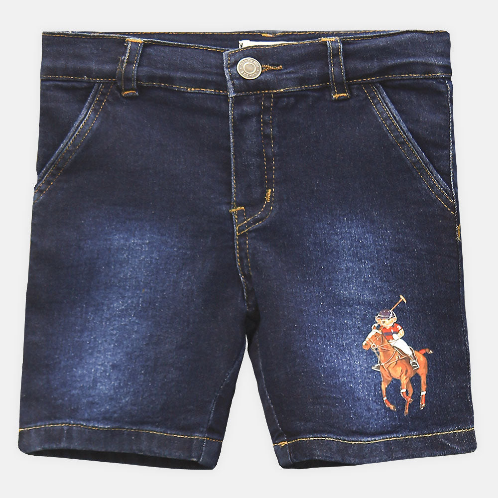 BOY SHORT JEANS DENIM DARK