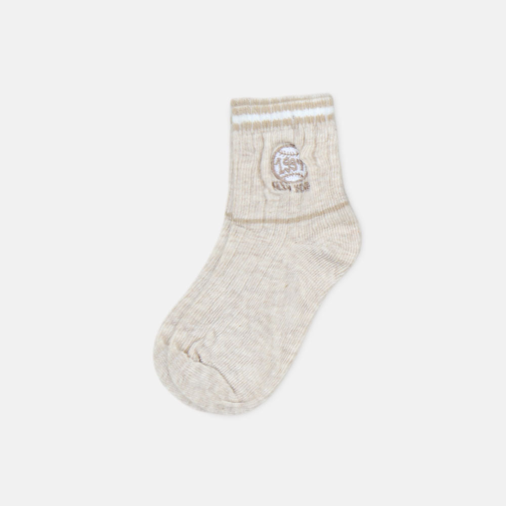 BOY SOCKS NEW YORK BEIGE