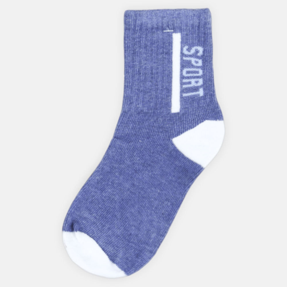 BOY SOCKS SPORTY BLUE