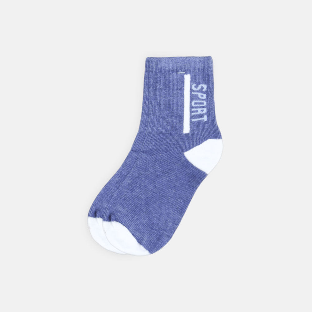 BOY SOCKS SPORTY BLUE