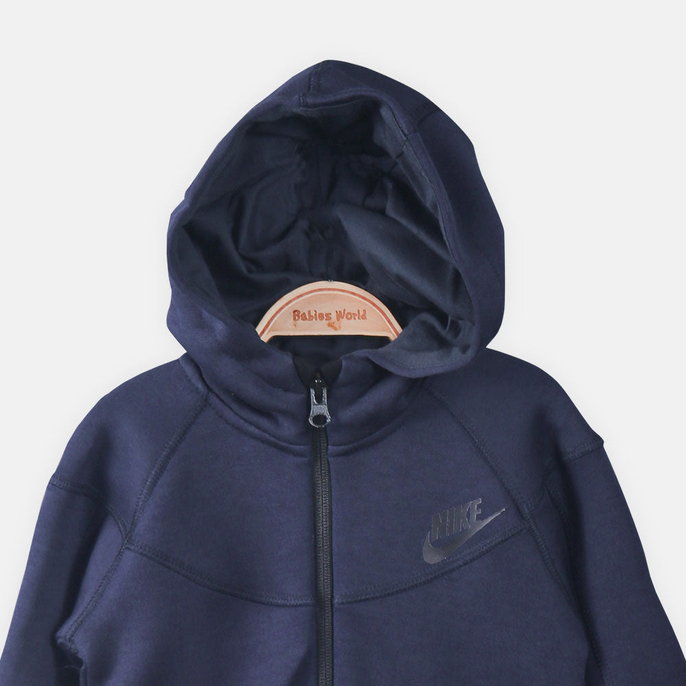 BOY SUIT NAVY BLUE HOOD