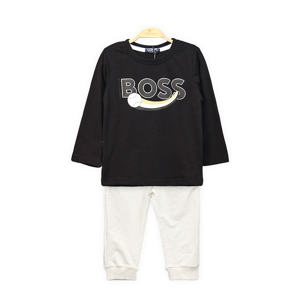 BOY SUIT BOSS BLACK