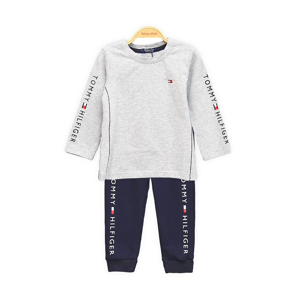 BOY SUIT TOMMY TRENDSETTERS GREY