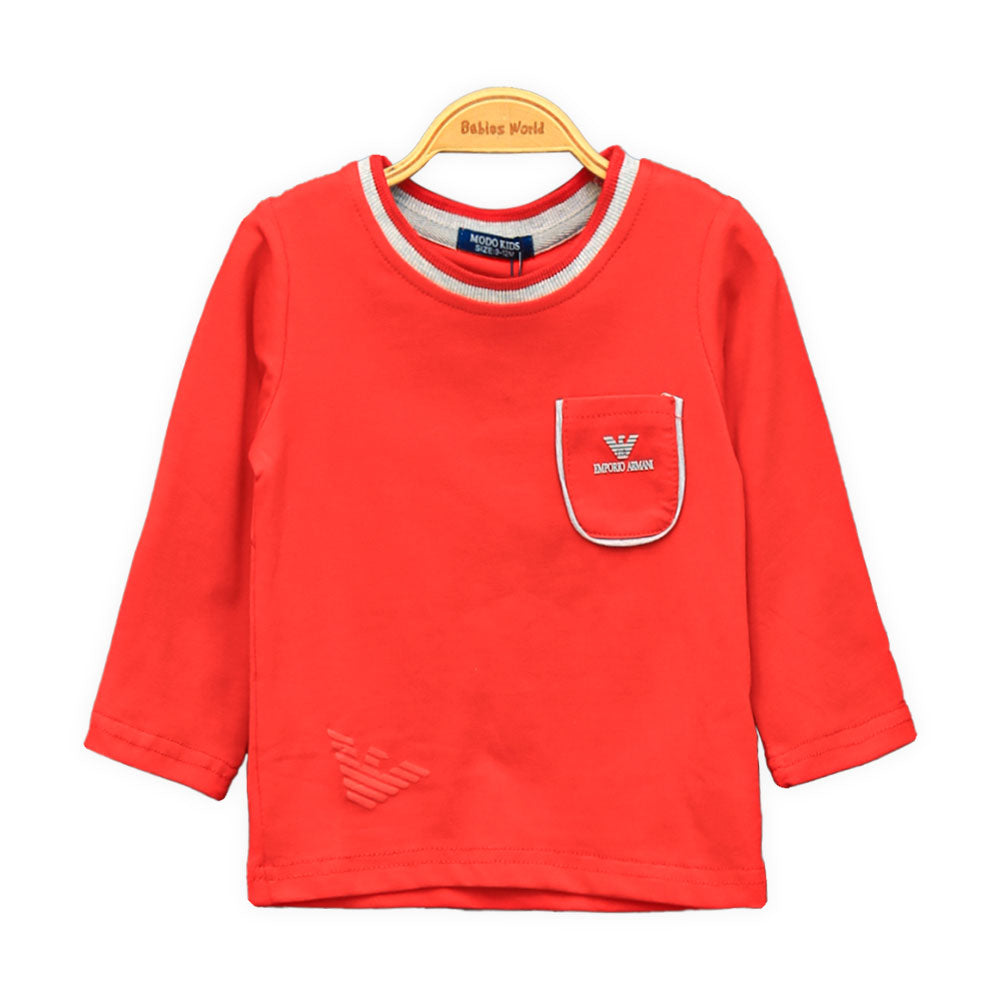 BOY SUIT RED