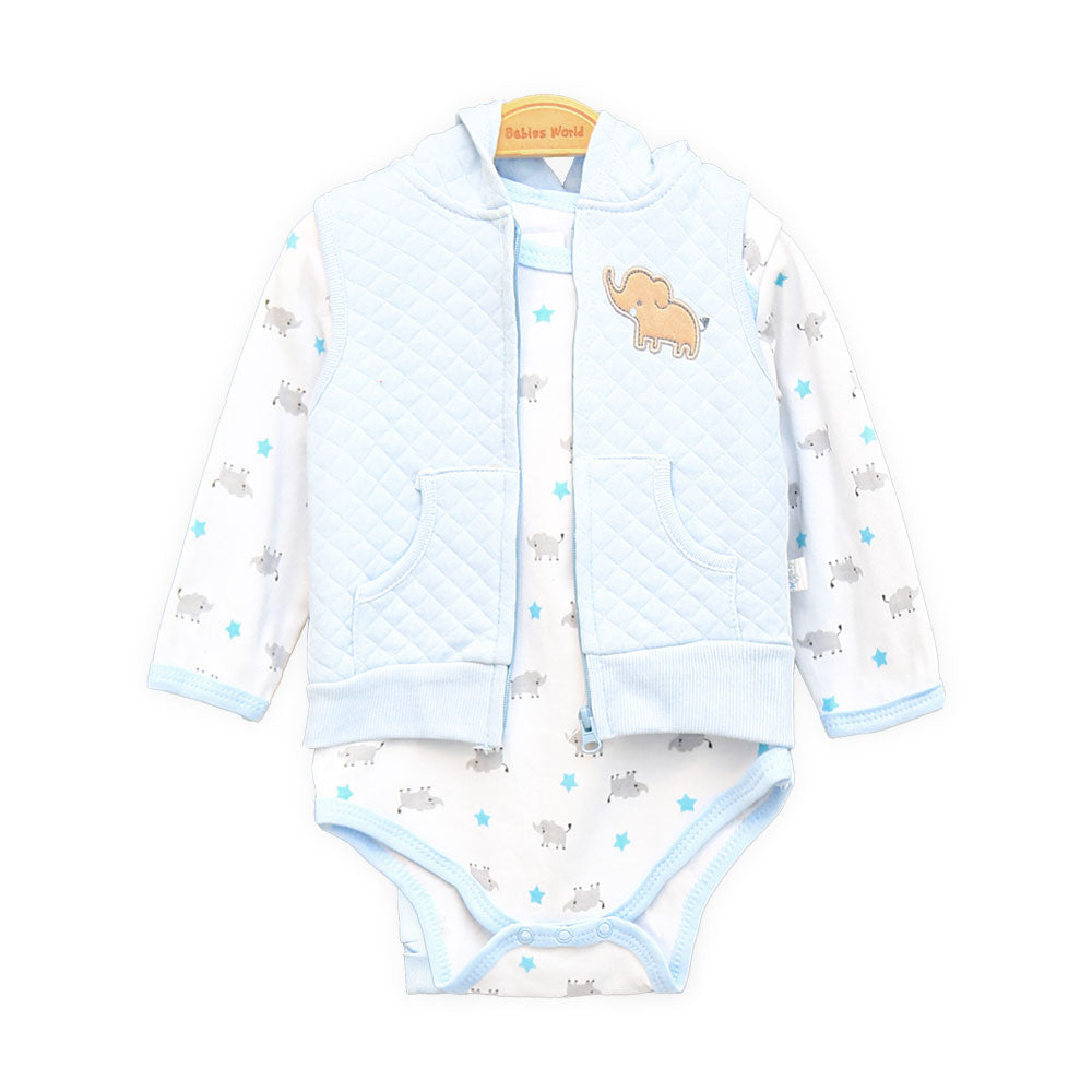 BOY SUIT SWEET ELEPHANT SET