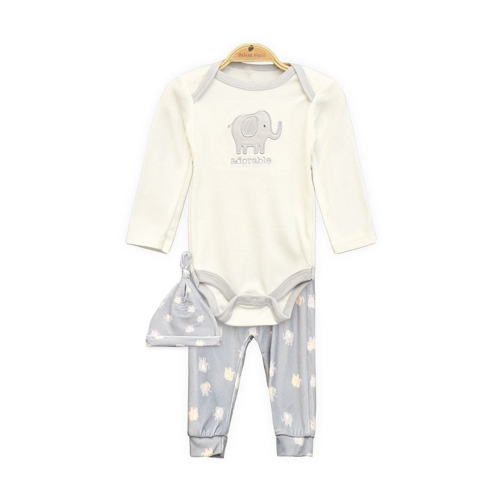 BOY SUIT GREY ELEPHANT