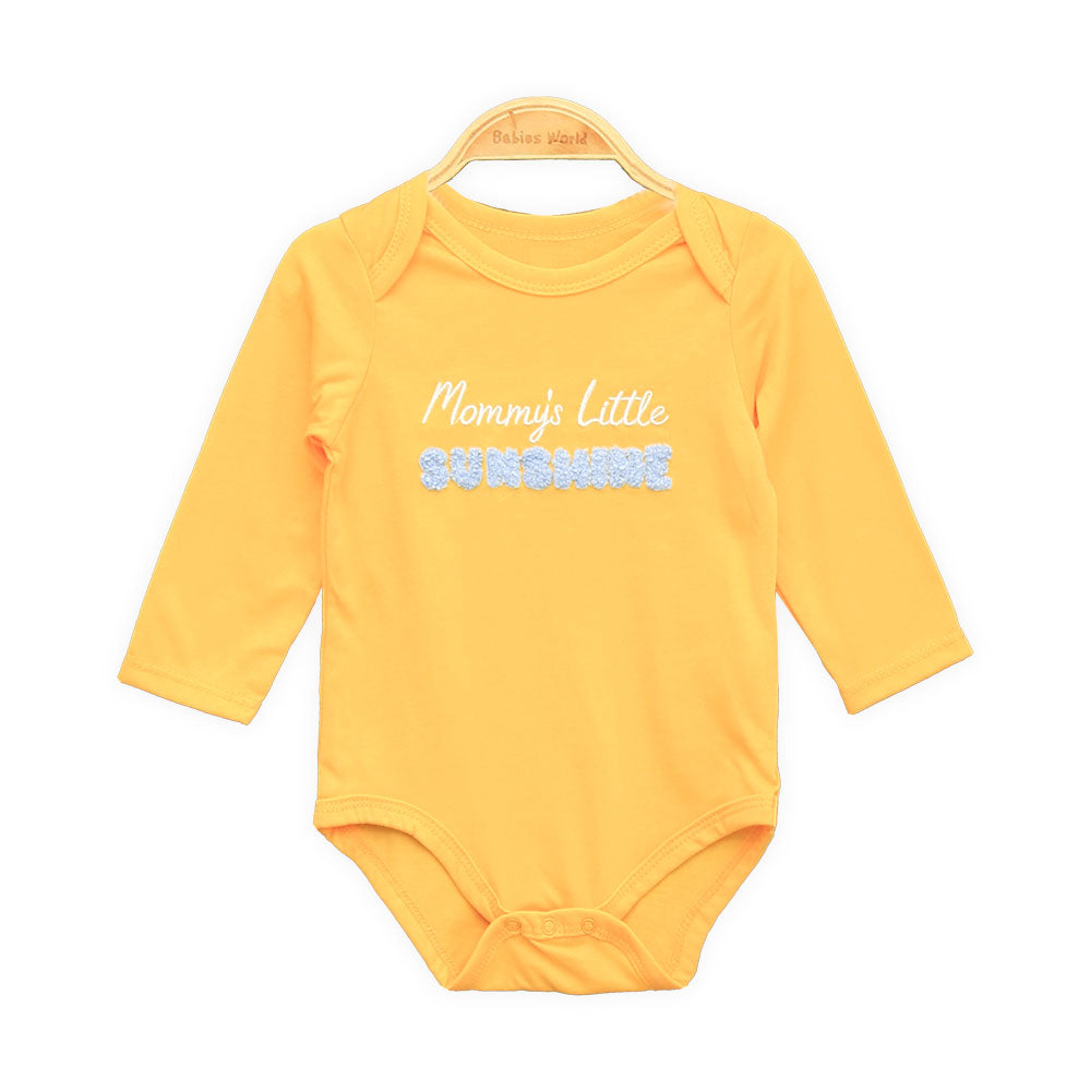 BOY SUIT YELLOW