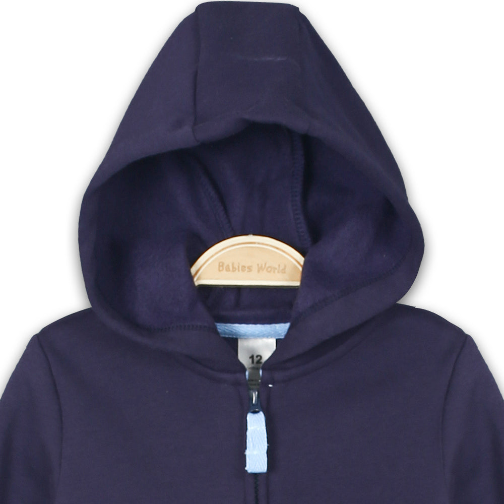BOY SUIT NAVY STRIPED
