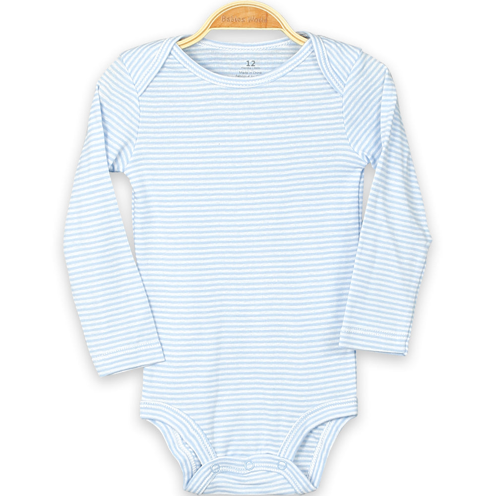 BOY SUIT NAVY STRIPED