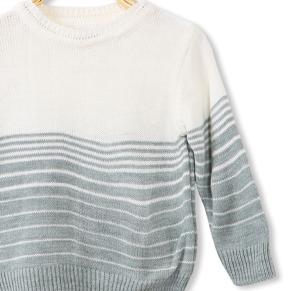 BOY SUIT SAGE GREEN STRIPES