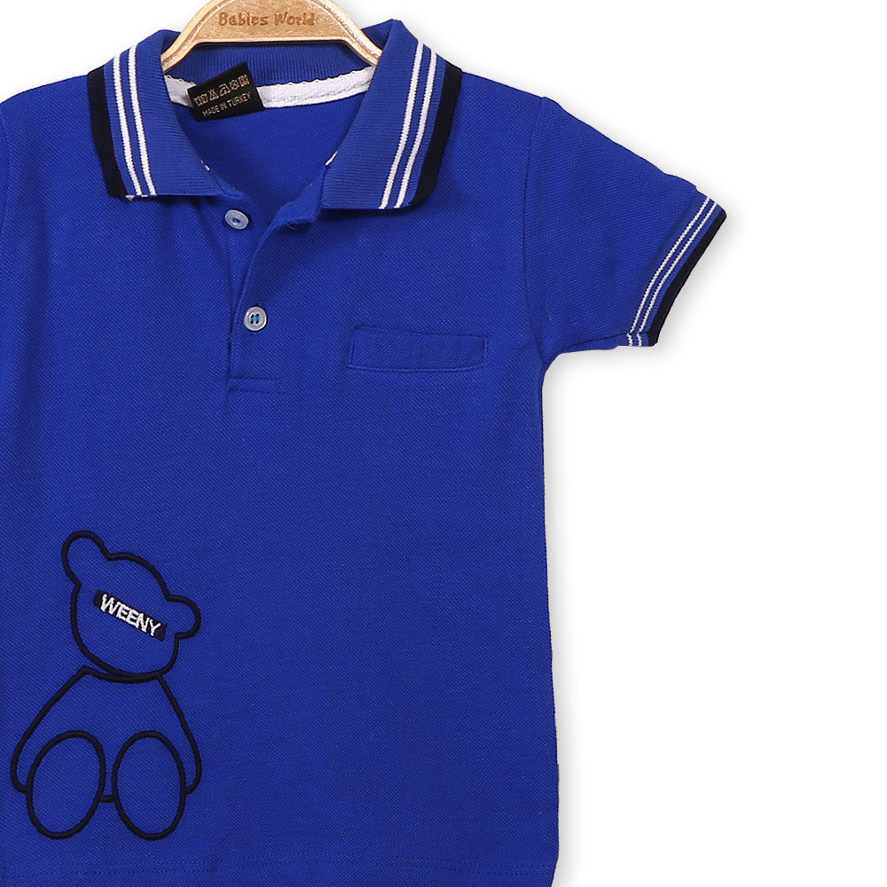 BOY SUIT BLUE TEDDY