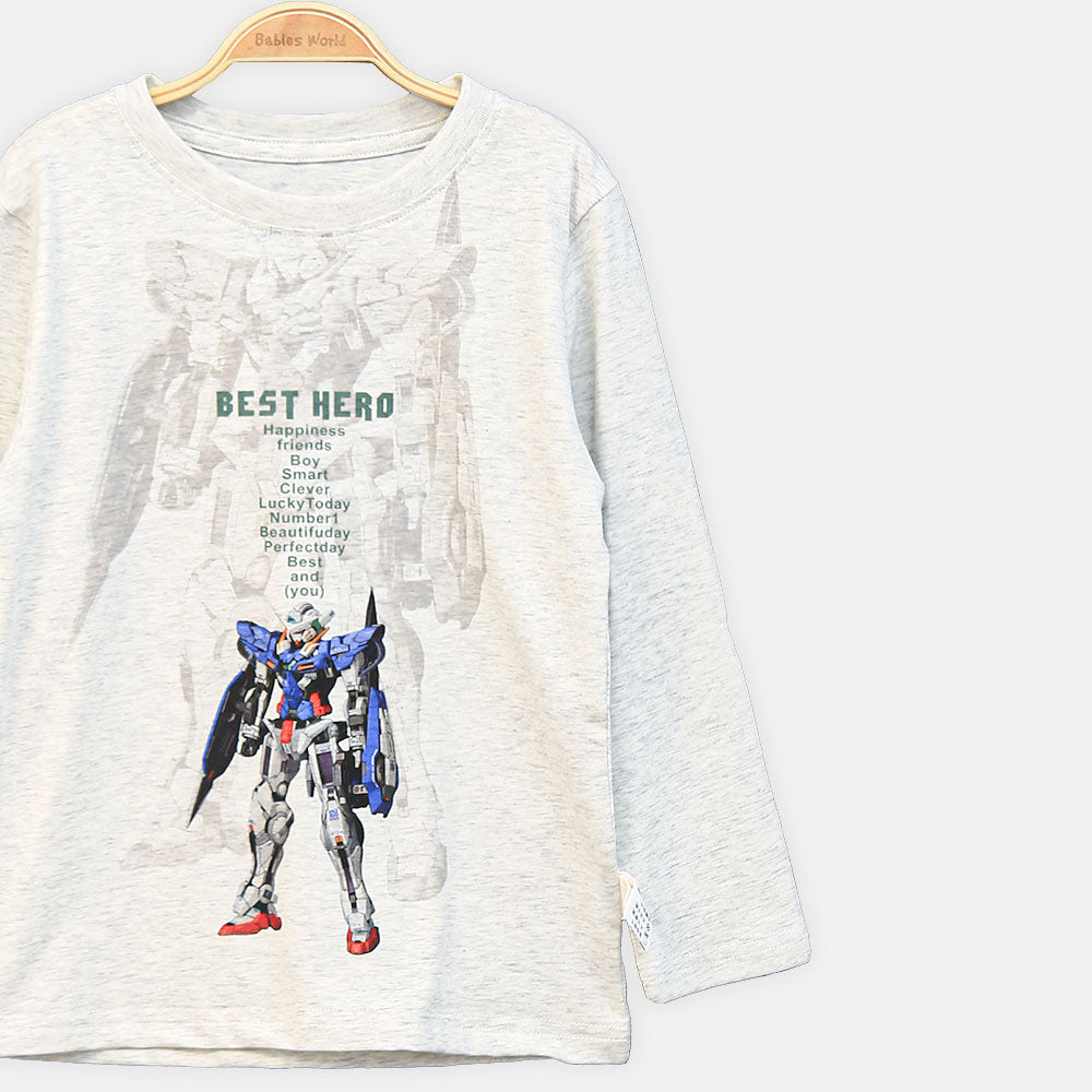 BOY T-SHIRT BEST HERO MECHA GRAPHIC