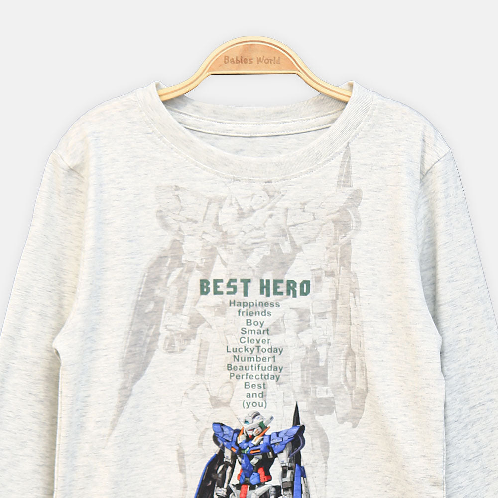 BOY T-SHIRT BEST HERO MECHA GRAPHIC