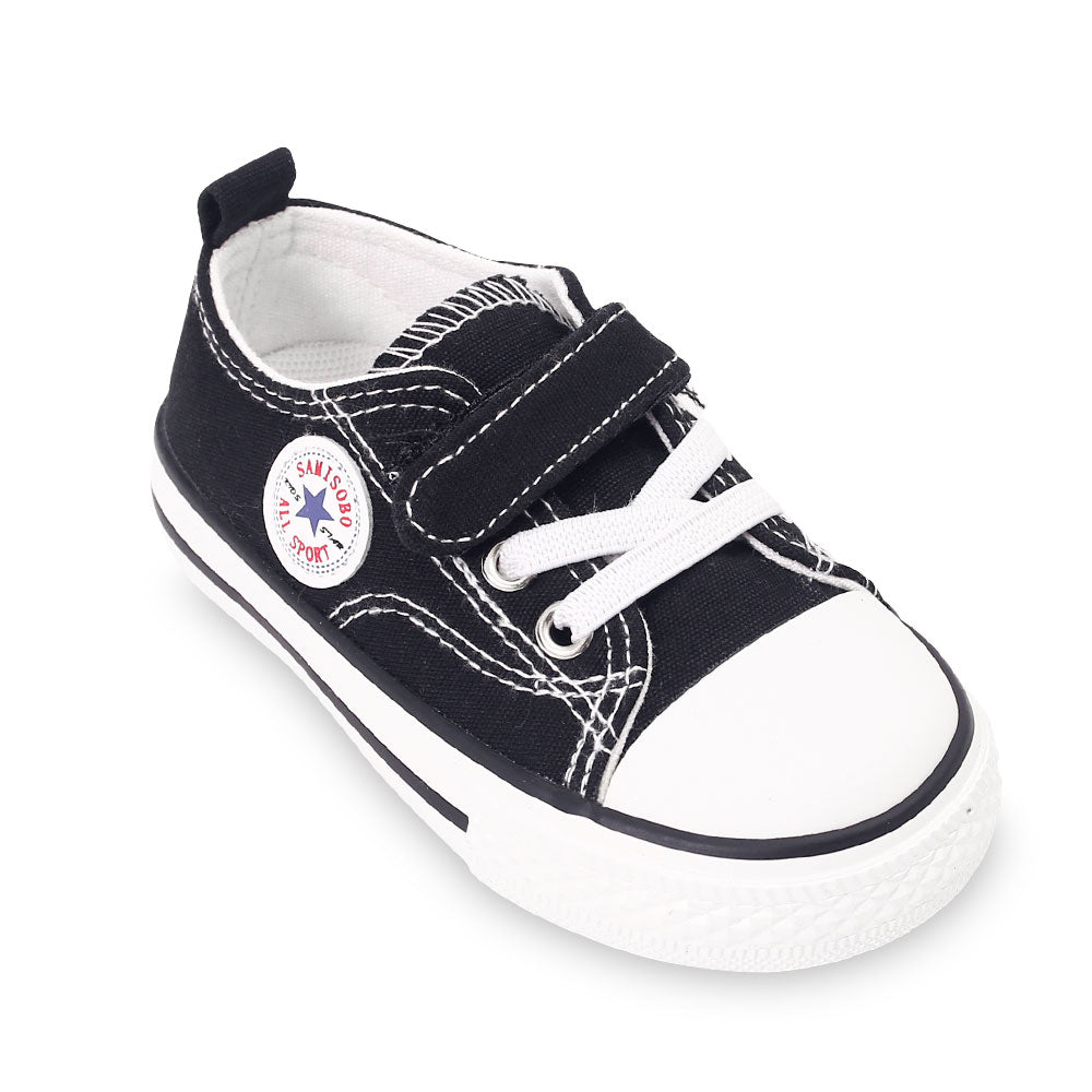 BOY CANVAS BLACK SNEAKER