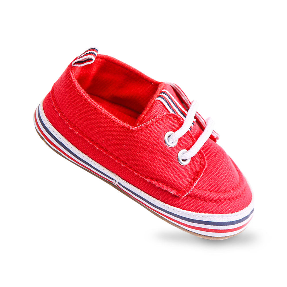 BOY PRE WALKER SHOES RED