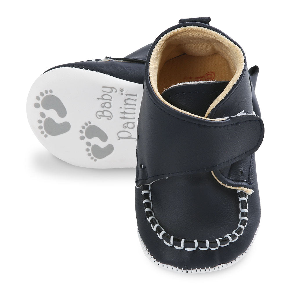 BOY PRE WALKER BLACK BOOTS