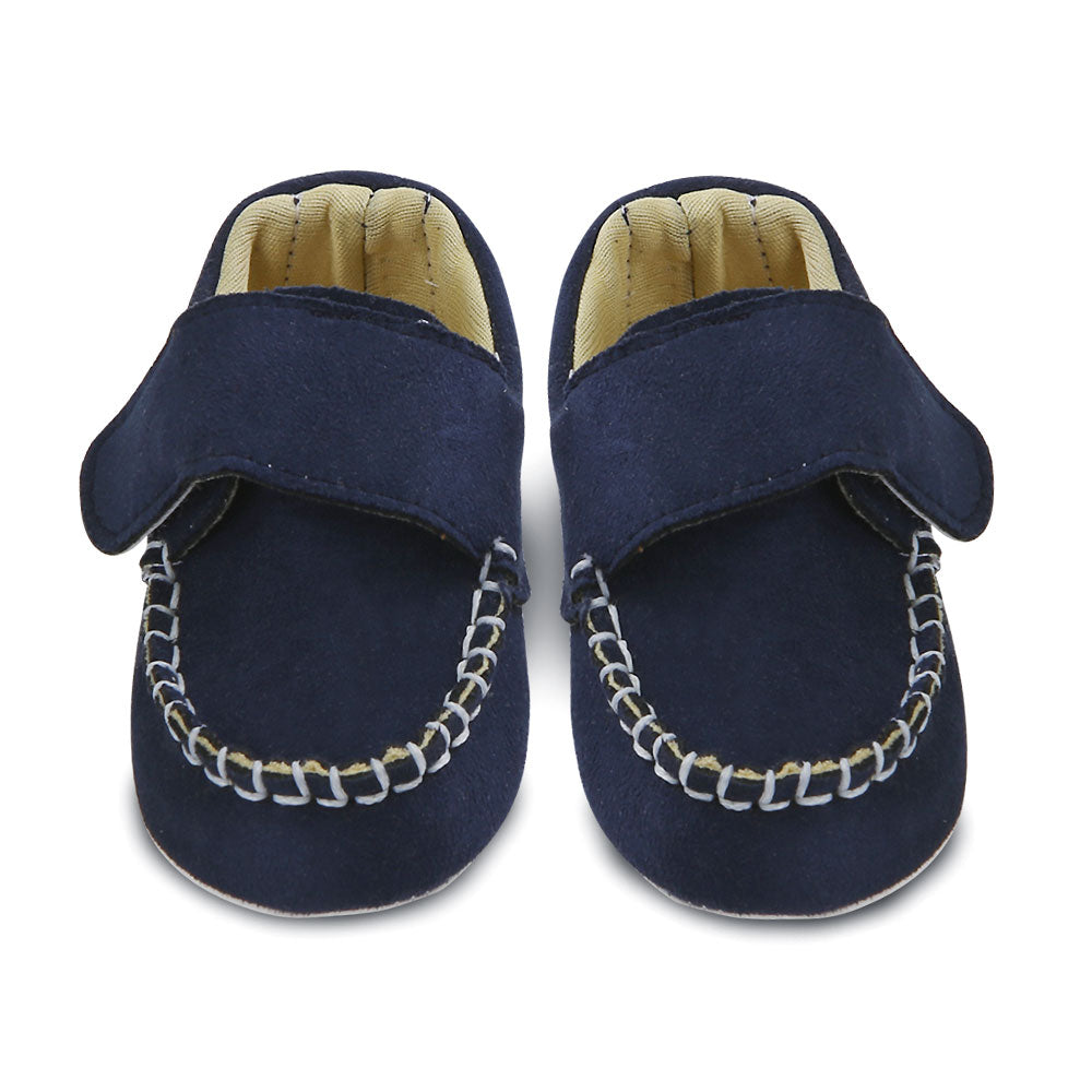 BOY PRE WALKER NAVY LOAFERS