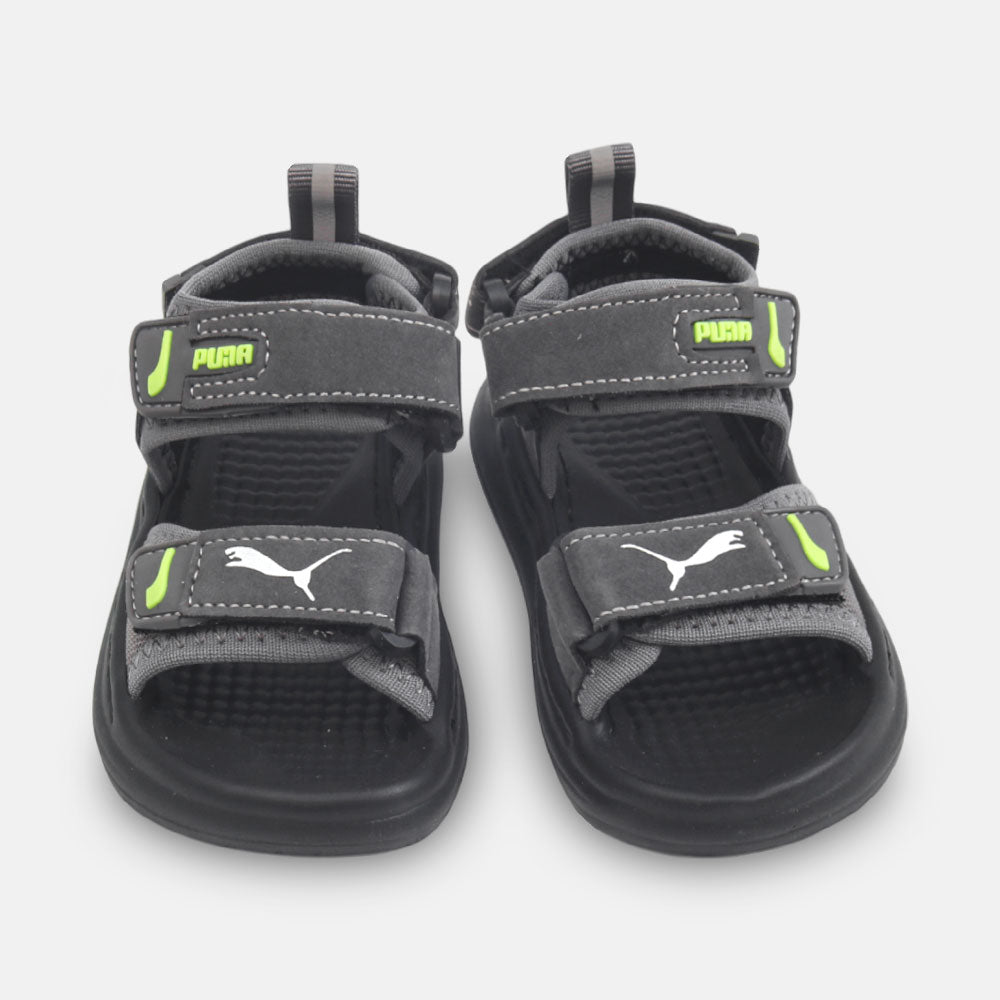 BOY SANDAL GREY PUMA