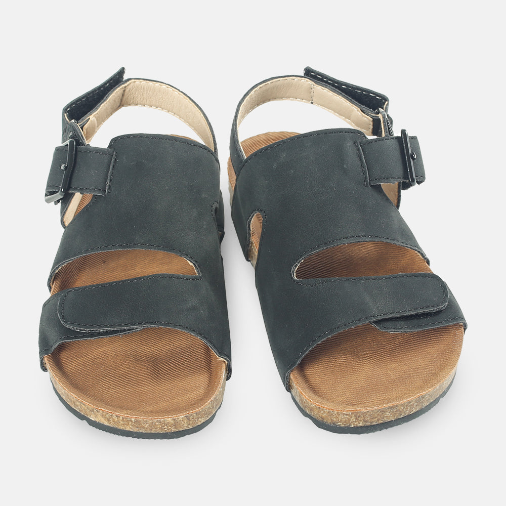 BOY SANDAL BLACK CORK-BASE