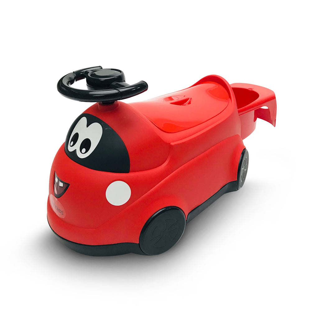 TINNIES BABY DRIVER POTTY CHAIR-RED