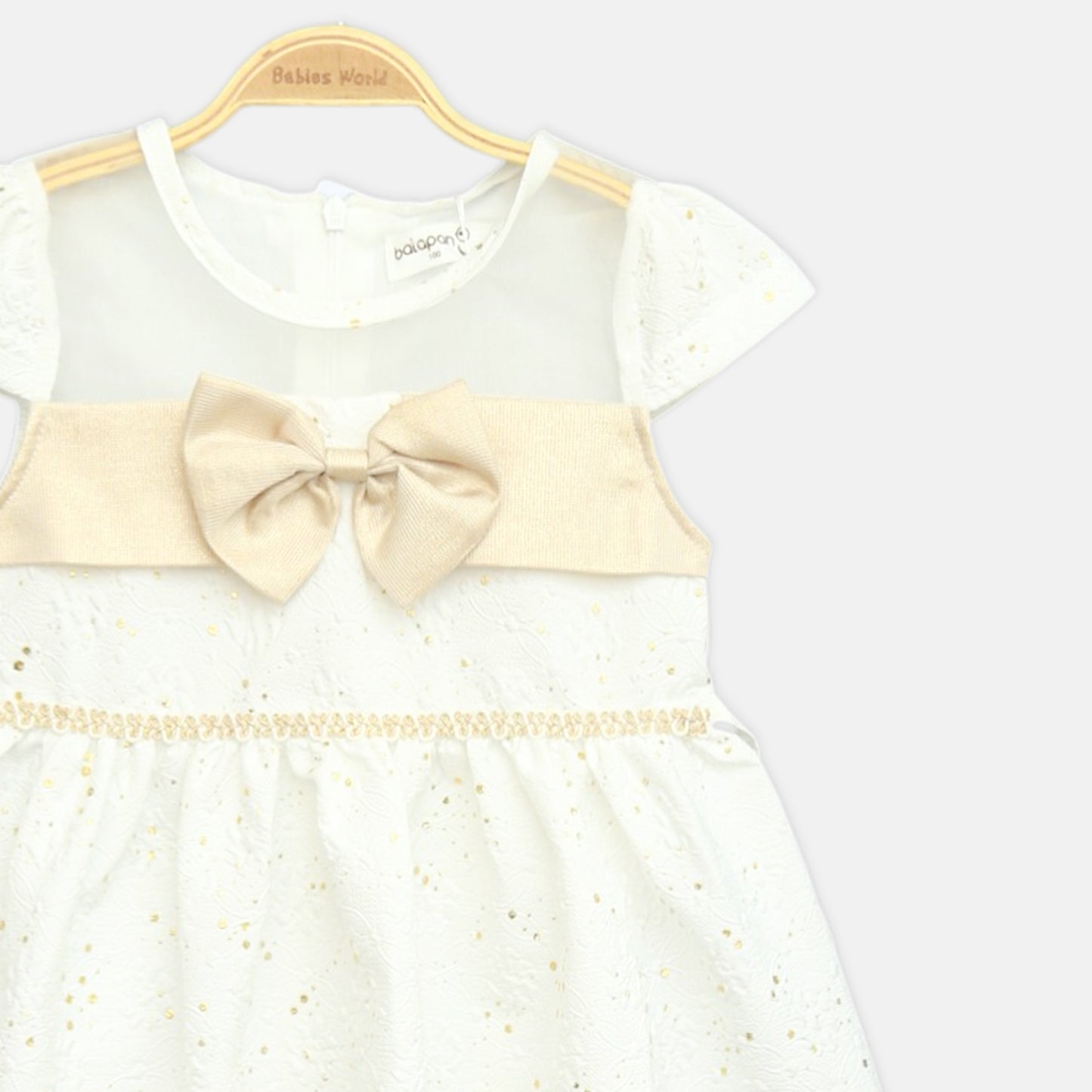 Golden Glimmer Frock
