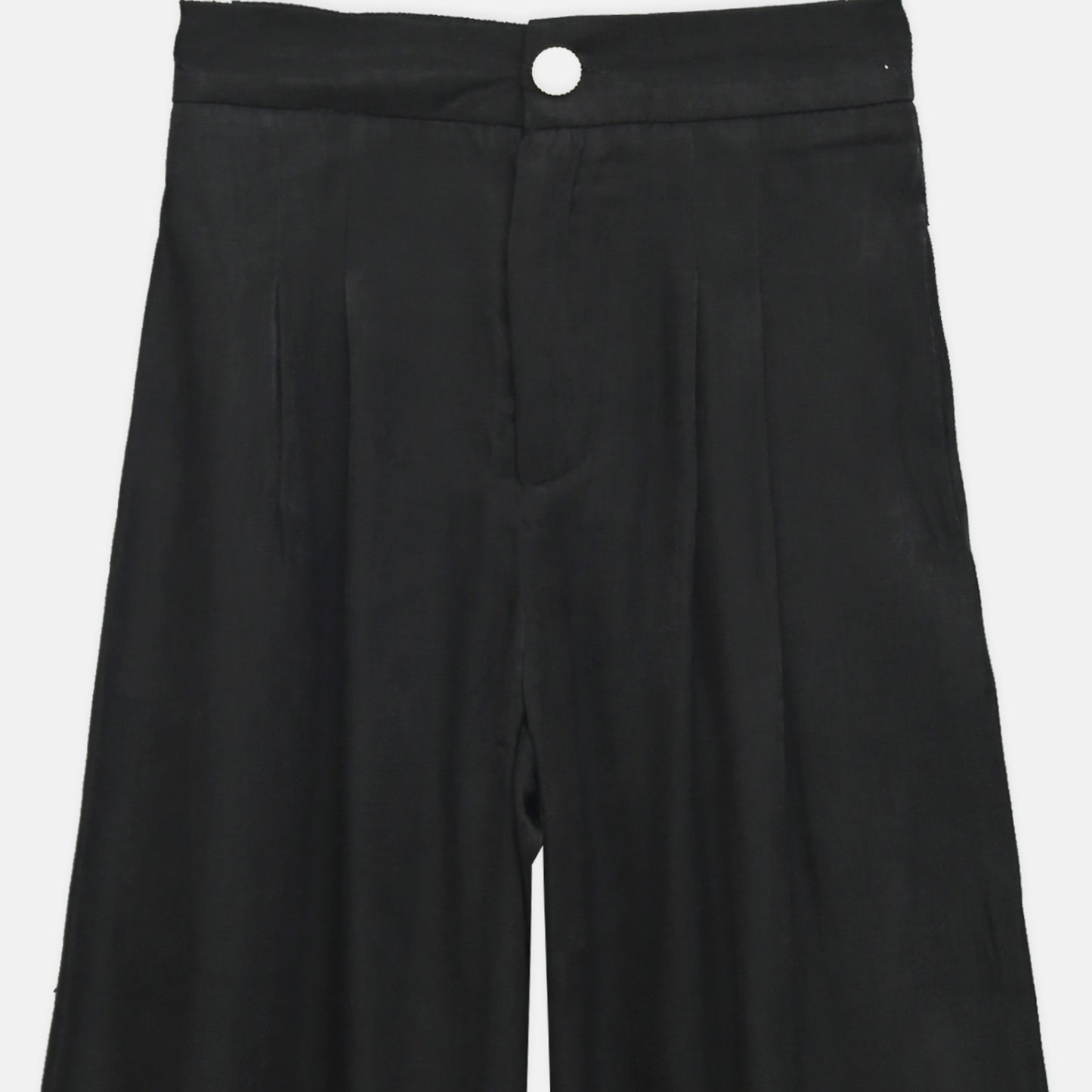 Black Wide-Leg Trousers